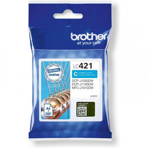 Cartucho de Tinta Brother LC421C Cian