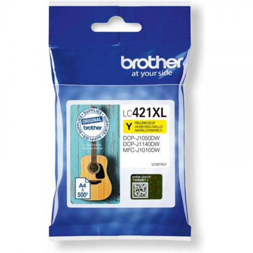 Brother LC421XLY Cartucho de Tinta...