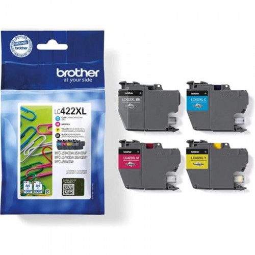 Brother LC422XLVAL Pack de 4...