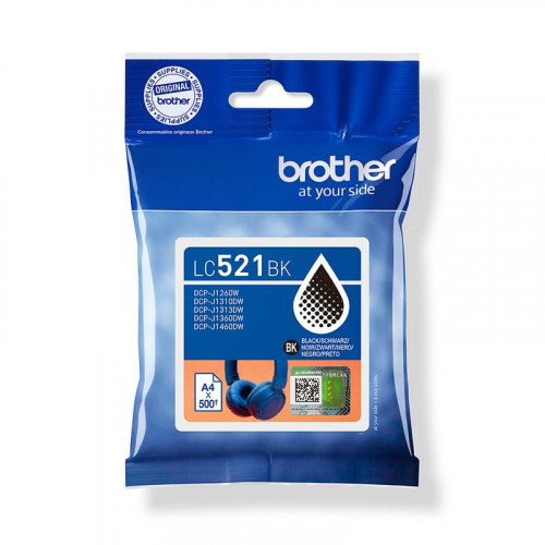 Brother LC521BK Cartucho de Tinta Negra