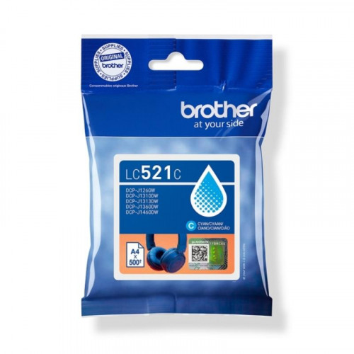 Brother LC-521C Cartucho de Tinta Cian