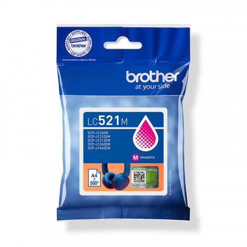 Brother LC521M Cartucho de Tinta Magenta