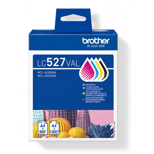 Brother LC527VAL Pack de 4 Cartuchos...