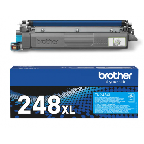 Tóner Brother TN248XLC Cian Alta...