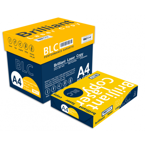 Caja de Papel Din-A4 80g, 5 x 500 Hojas