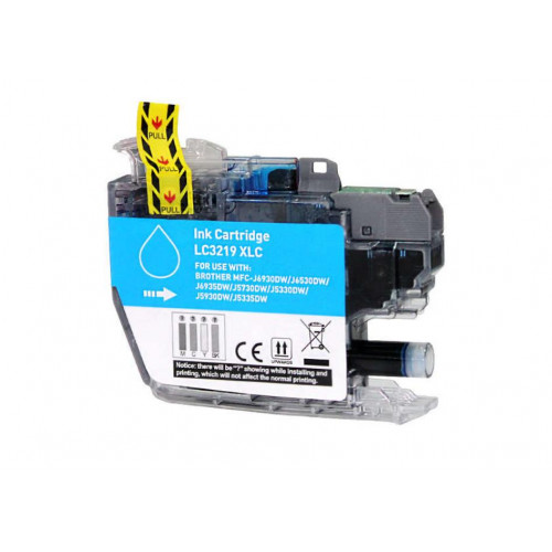 Tinta Genérica Brother Cian LC3219XLC-CP