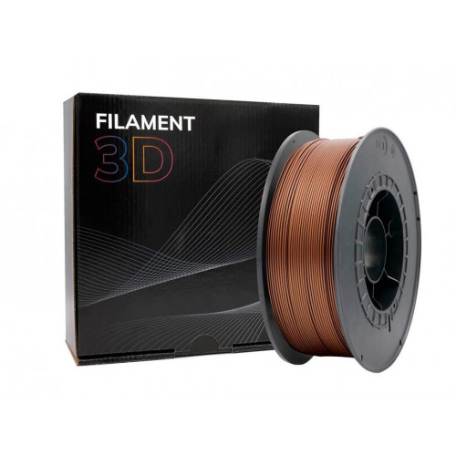Filamento 3D PLA Bronze 1.75mm 1Kg