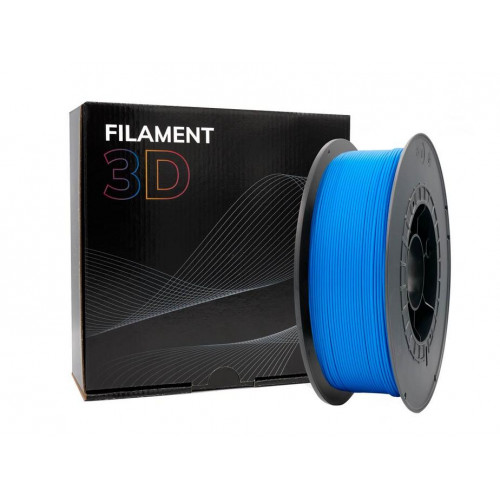 Filamento 3D PLA Azul Claro 1.75mm 1Kg
