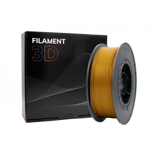 Filamento 3D PLA Oro 1.75mm 1 Kg
