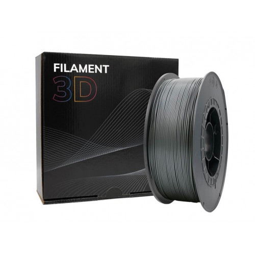 Filamento 3D PLA Plata 1.75mm 1Kg