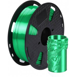 Filamento 3D PLA Silk Verde...