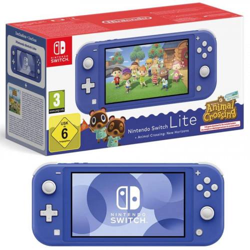 Nintendo Switch Lite Azul + Animal...