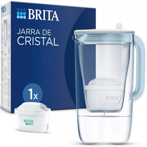 Brita Jarra Filtrante de Cristal Azul...
