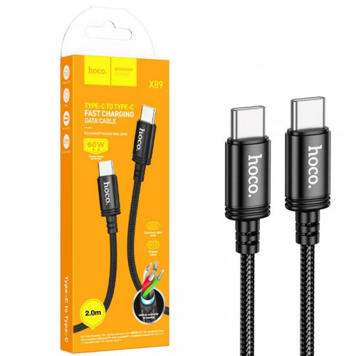 Cable USB-C a USB-C Hoco X89 60W 2m...