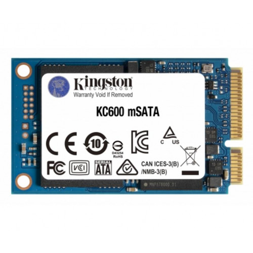 Kingston KC600 mSATA SSD 256GB