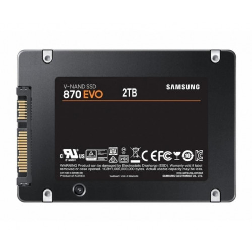 Samsung 870 EVO SSD 2TB 2.5" SATA