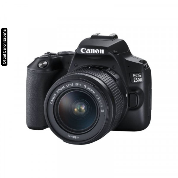 Canon EOS-250D + 18-55 DC III