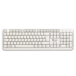 Ngs Spike Teclado Usb Blanco