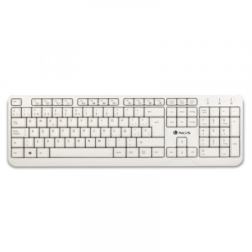 Ngs Spike Teclado Usb Blanco