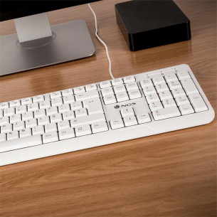Ngs Spike Teclado Usb Blanco 2