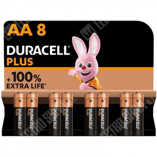 Duracell Pila Alcalina Plus LR6 AA...