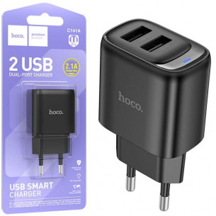 Hoco C141A Cargador USB-A...