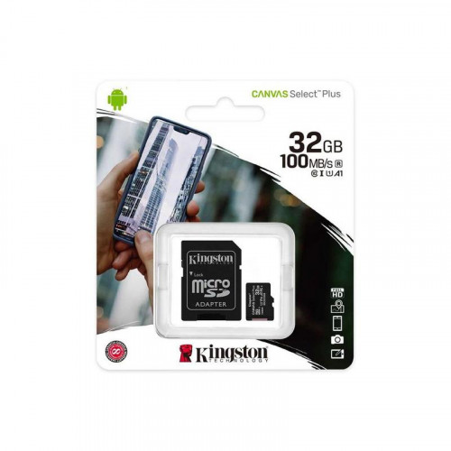 Kingston MicroSDHC 32GB Clase 10 UHS-I