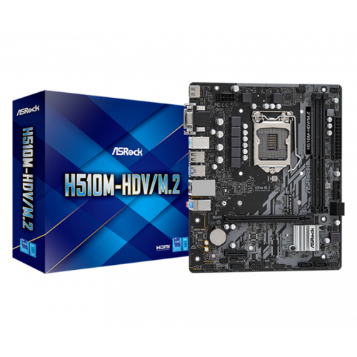 Asrock H510M-HDV/M.2 Placa Base LGA 1200