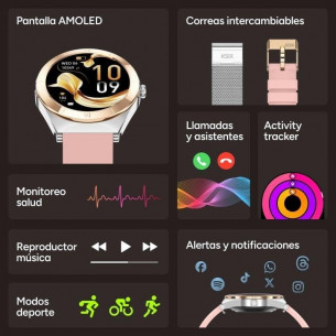 Ksix Smartwatch Lya AMOLED... 2