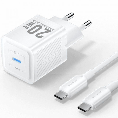 Vention Cargador Pared GaN USB-C 20W...