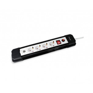 Regleta Equip con 4 Tomas...