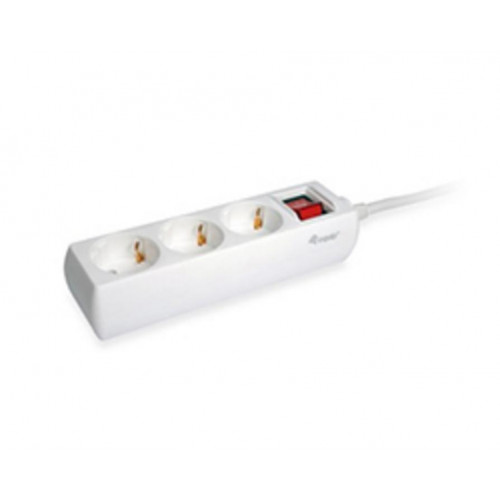 Regleta EQUIP 3xSchuko Interruptor...