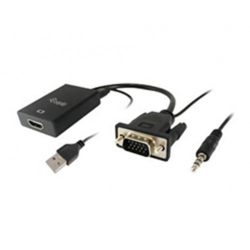 Adaptador EQUIP VGA-M a HDMI-H jack...