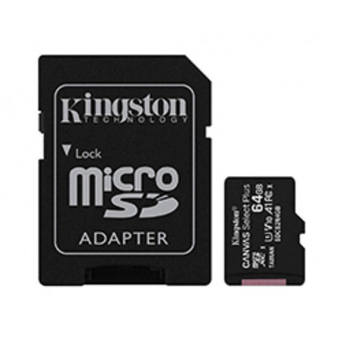 Kingston Micro SDXC 64Gb + Adaptador...