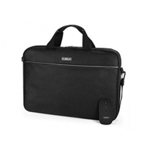Maletín + Ratón SUBBLIM 15.6" Negro...