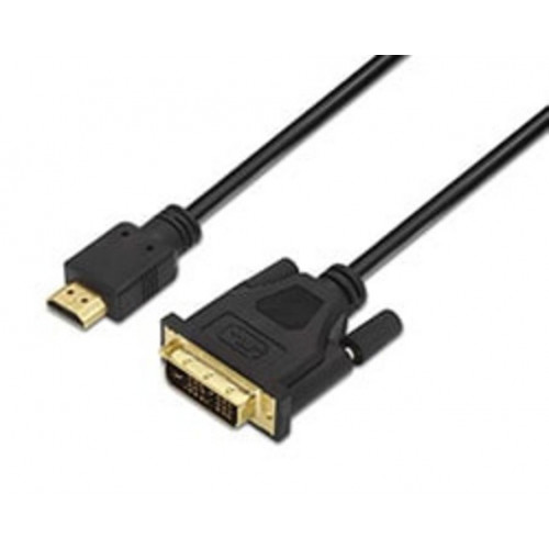 Cable AISENS DVI/M a HDMI A/M 1.8m Negro