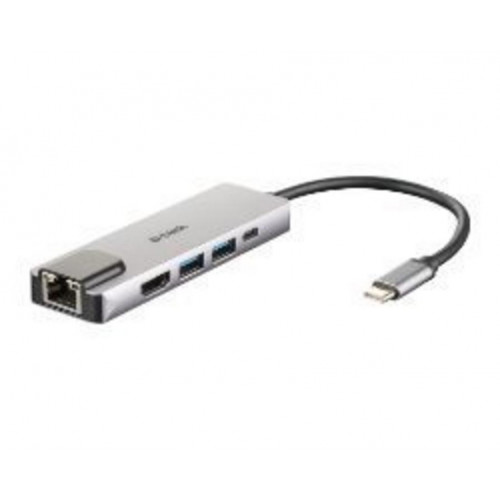 Hub D-Link USB-C a HDMI RJ45 USB-C...