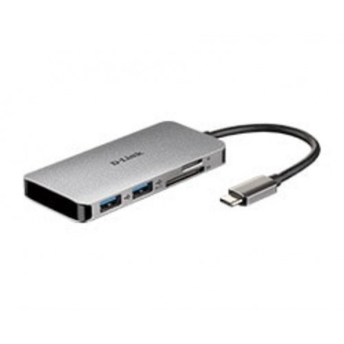 Hub D-Link USB-C a 2xUSB-A/USB-C...