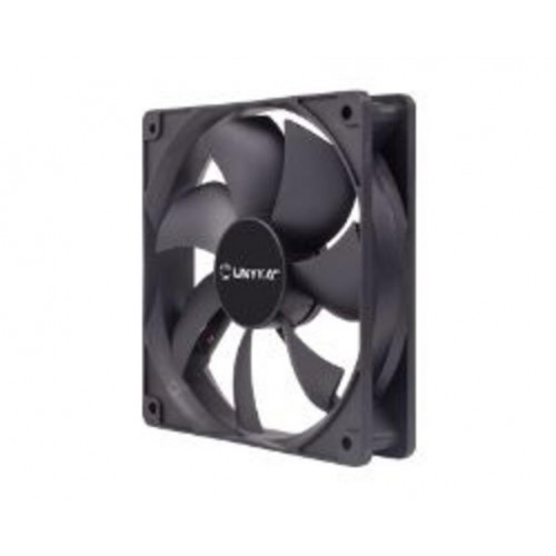 Ventilador 12x12 UNYKA 25mm 4Pin/PWM...