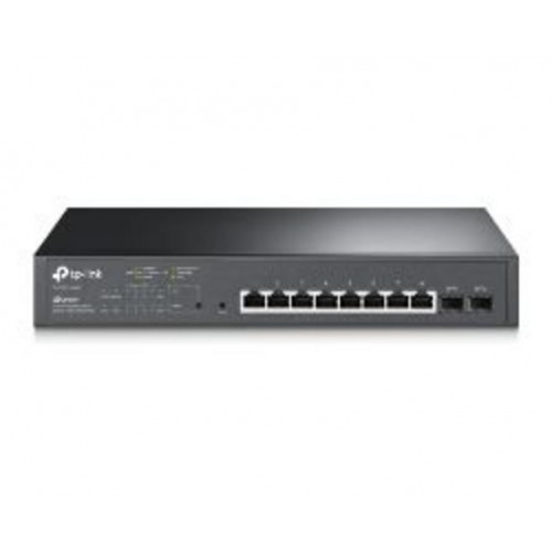 Switch TP-Link 8xRJ45 2xSFP PoE+ 1U...