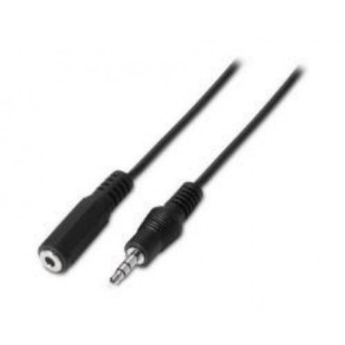 Cable AISENS 3.5mm/M-3.5mm/H 3m Negro...