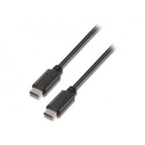 Cable AISENS USB-C/M a USB-C/M 2m Negro