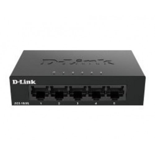 Switch D-Link 5xRJ45 GbE Negro...
