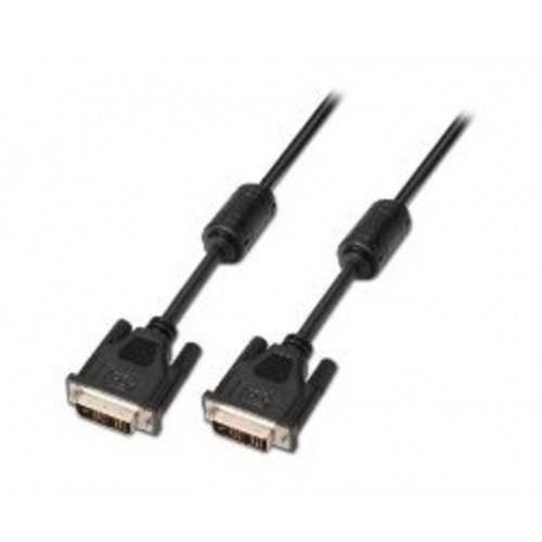 Cable AISENS DVI-D/M a DVI-D/M 5m Negro