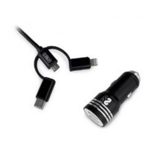 Cargador de Coche SUBBLIM USB-A 3 en...