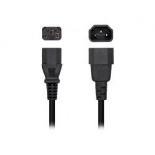 Cable CPU AISENS C13/H a C14/M 10m Negro
