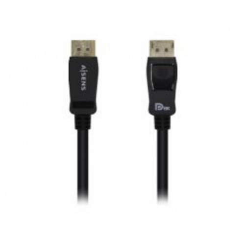 Cable AISENS DP/M a DP/M 1m Negro...