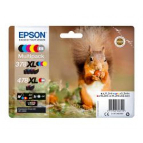 Tinta Epson 478XL Pack 6 Colores...