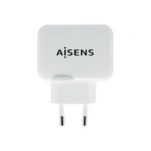 Cargador de Pared AISENS 17W 2xUSB-A...