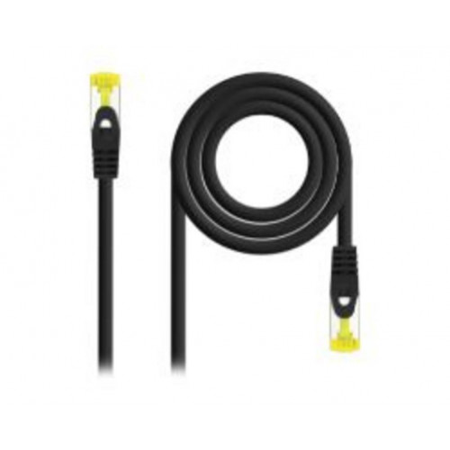 Latiguillo Nanocable Cat6a 30cm Negro